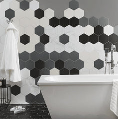 Hexagon Bathroom Tiles