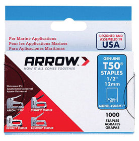 Arrow Staples T50 Monel-Stainless Steel