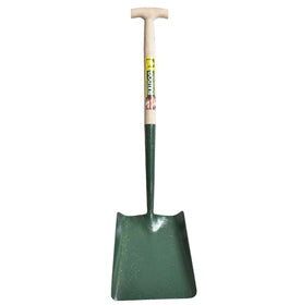 Solid Socket Shovels Square T-Handle