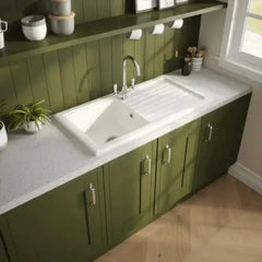 White Kitchen Sink