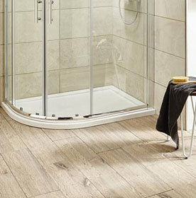 Offset Quadrant Shower Trays