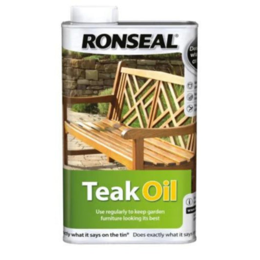 Ronseal Garden Furniture Teak Oil Can