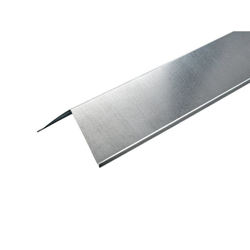 Cladco Metal Plain Galvanised Barge Flashing - All Sizes