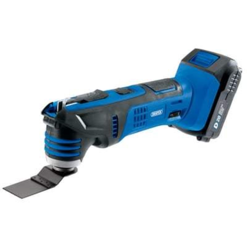 D20 20V Oscillating Multi-Tool with 1x 2Ah Battery and Charger