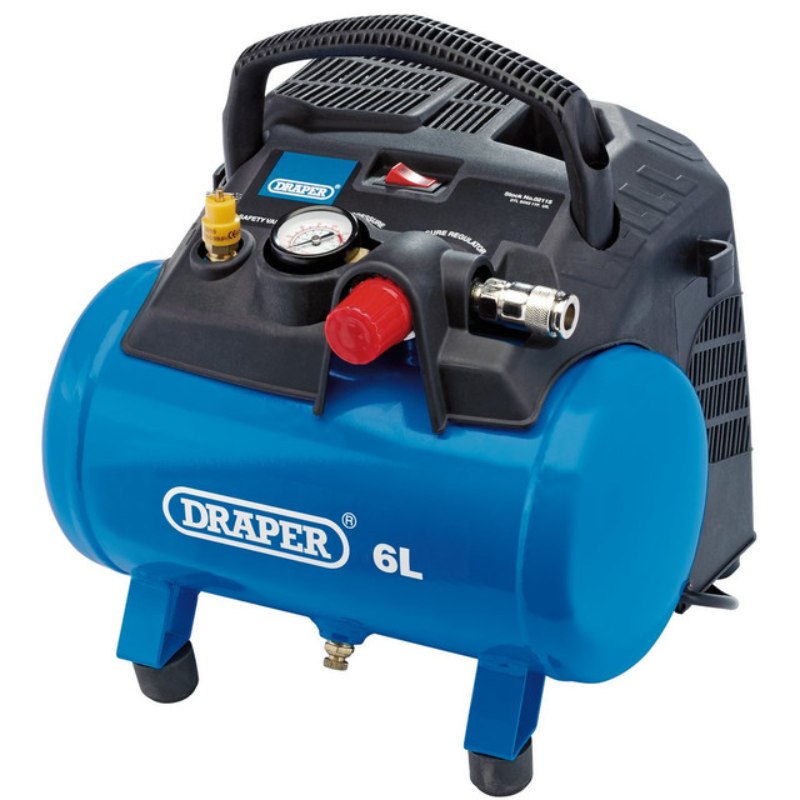 Oil-Free Air Compressor - 6L - 1.2kW