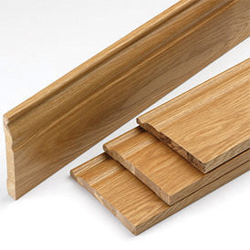 Image for JB Kind Varnished Oak Skirting