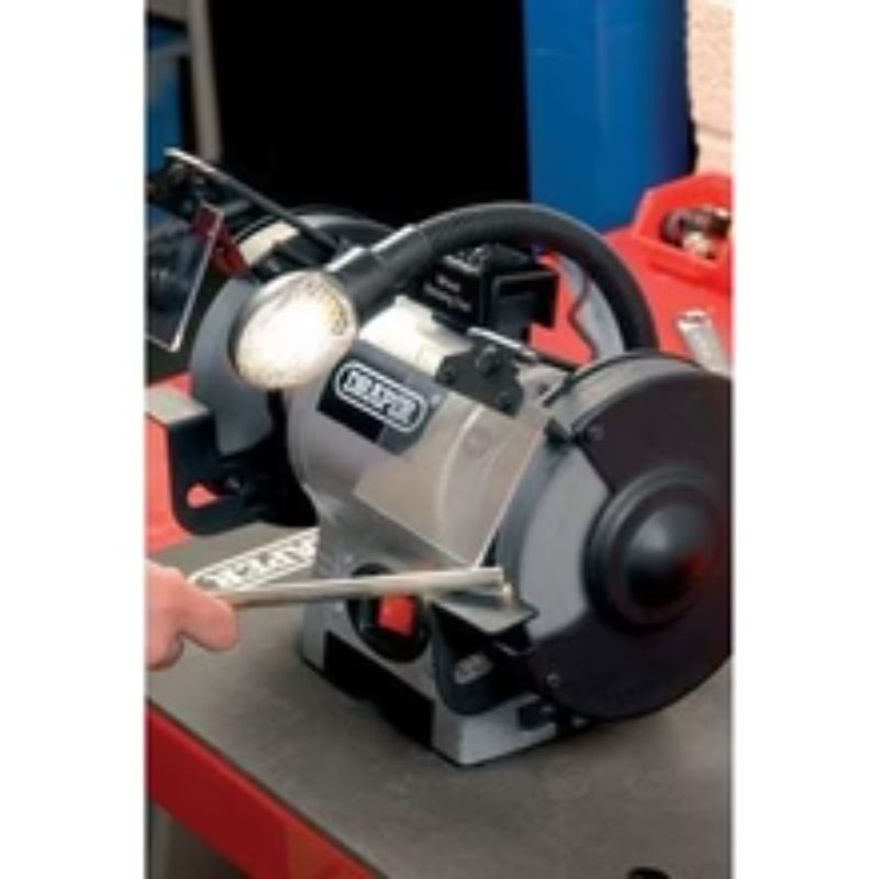 Bench Grinder with Worklight - 150mm - 370W