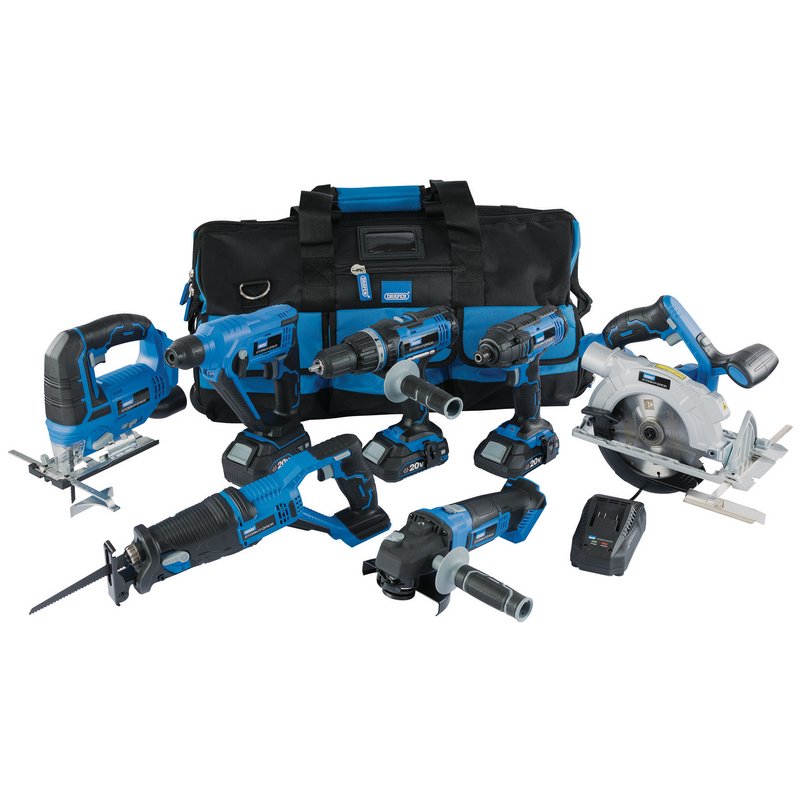 Draper Storm Force 20V Cordless Kit - (12 Piece)