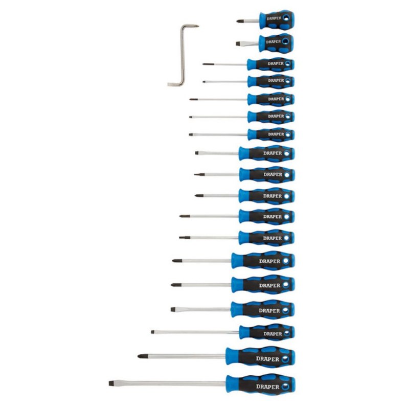 Soft Grip Screwdriver Set - (19 Piece)