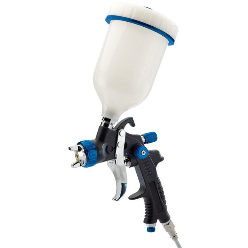 HVLP Air Spray Gun with Composite Body and Gravity Fed Hopper - 600ml