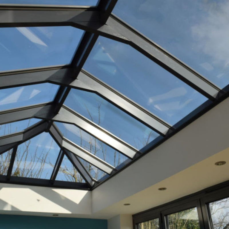 Atlas Square Roof Lantern Window Double Glazed in White - All Sizes