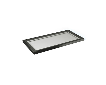 Image for Atlas Flat Rooflight Window Active Neutral Double Glazed - Black