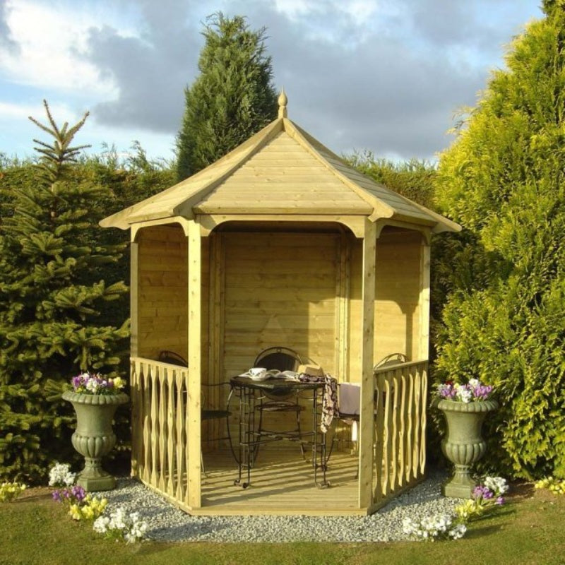 Shire 7 x 6 Pressure Treated Arbour 