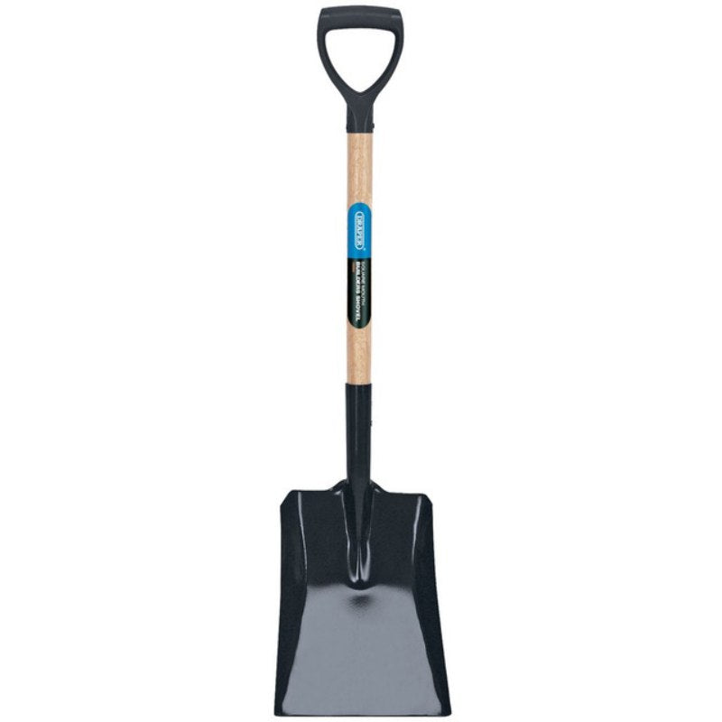 Draper Square Mouth Builders Shovel with Hardwood Handle