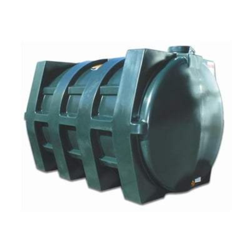 Single Skin Oil Tank - Green - All Sizes