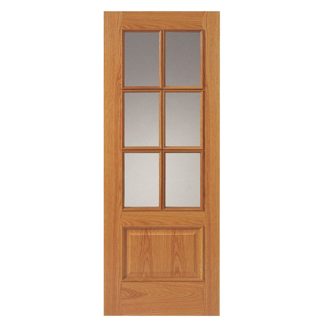 Image for JB Kind Traditional 12-6Vm Oak Unfinished Internal Door