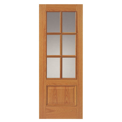 Image for JB Kind Traditional 12-6Vm Oak Unfinished Internal Door