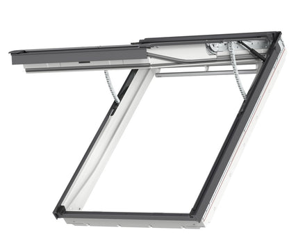 VELUX GPU FK06 007021U White Polyurethane Integra Electric Roof Window - 66 x 118cm