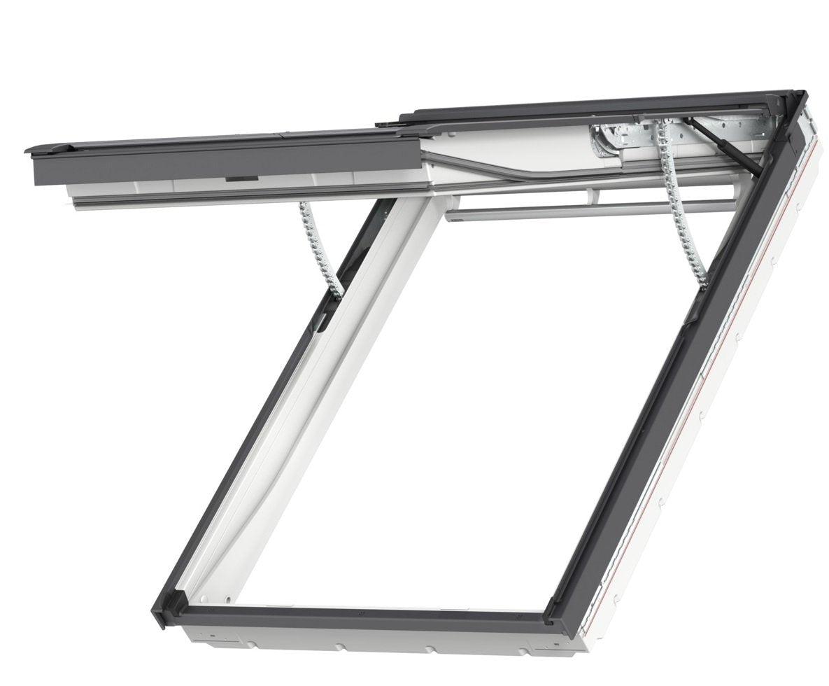 VELUX GPU PK08 007021U White Polyurethane Integra Electric Roof Window - 94 x 140cm