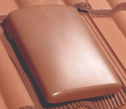 Image for Spare Cap for Klober Universal Tile Vent - Terracotta