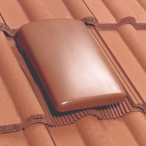 Image for Klober Universal Tile Vent with Cap (15000mm2) - Terracotta