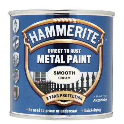 Hammerite Direct to Rust Smooth Finish Metal Paint - All Colours - All Sizes