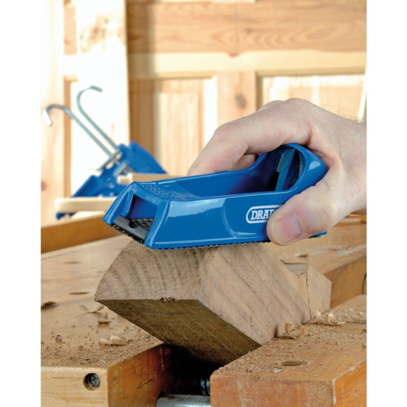 Draper Multi-Rasp Wood Block Plane - 140mm