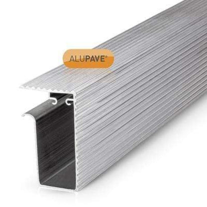 Alupave Fireproof Flat Roof & Decking Side Gutter - All Options