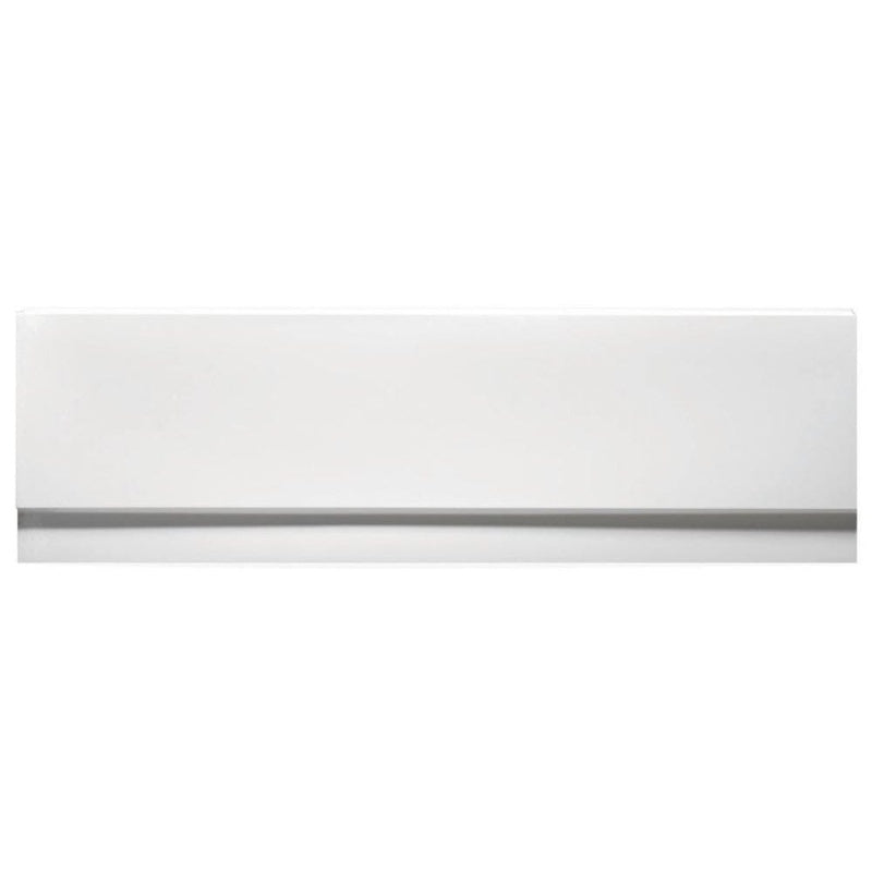 Aqua Superstyle Acrylic Front Bath Panel - Gloss White Finish 