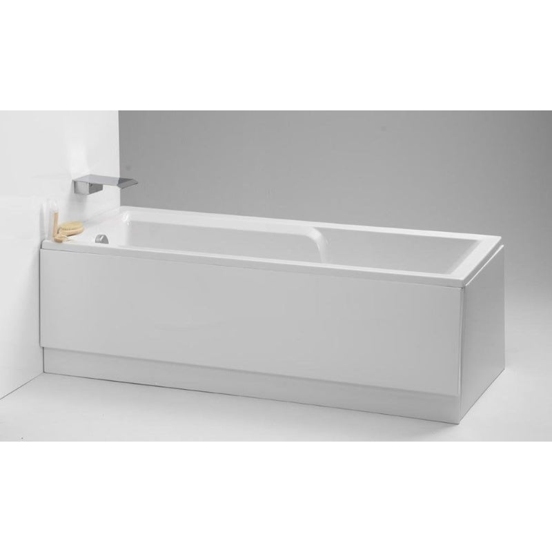 Aqua Superstyle Acrylic Front Bath Panel - Gloss White Finish 