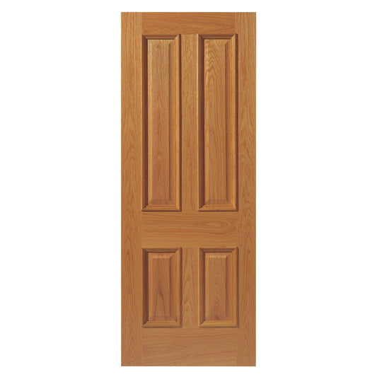 Image for JB Kind Traditional E14M Oak Pre-Finished Internal Door 1981 X 610 X 35mm