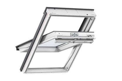 Image for VELUX GGL 2060 CK02 55x78 White Painted Centre Pivot Roof Window Noise Reduction