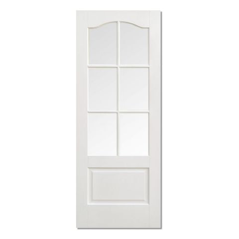 Image for LPD Kent White Composite Glazed Internal Door