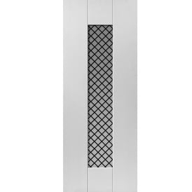 Image for JB Kind Axis Monochrome Glazed Primed Door 1981 X 686 X 35mm