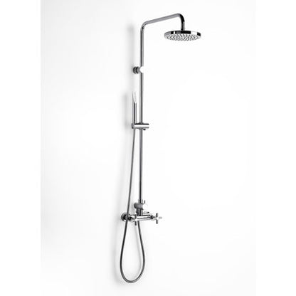 Image for Roca Loft Chrome Shower Mixer Column With Kit