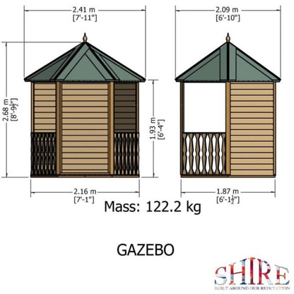 Shire Pressure Treated Gazebo