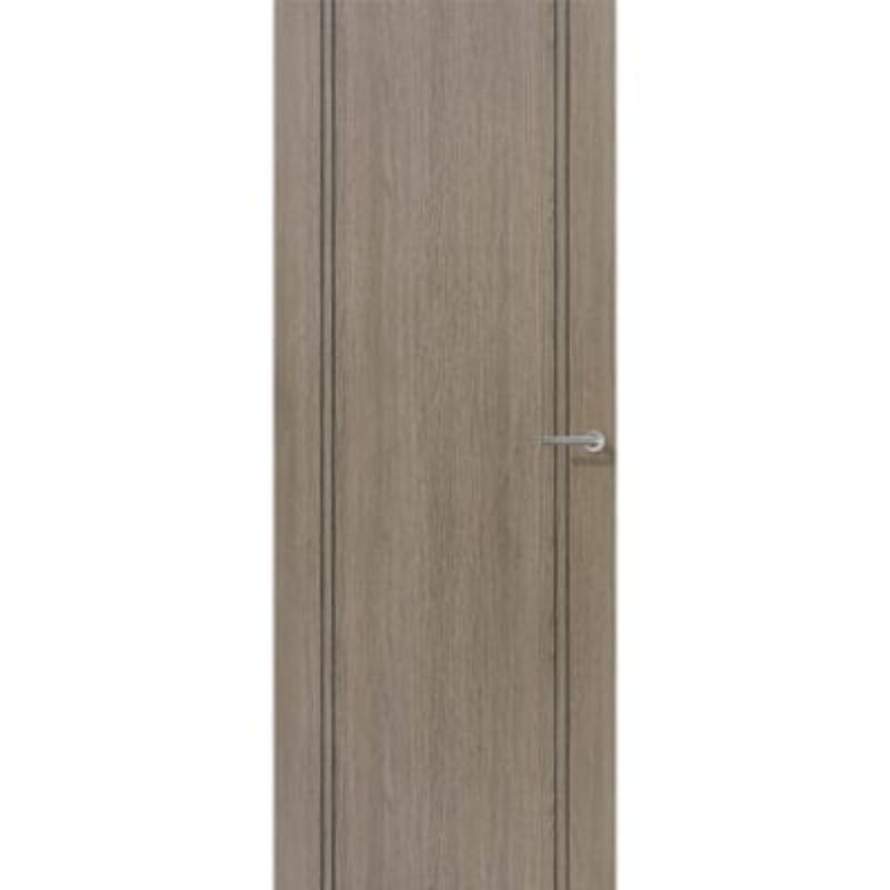 LPD Monaco Light Grey Pre-Finished Laminate Interior Fire Door FD30 - 1981mm x 762mm 