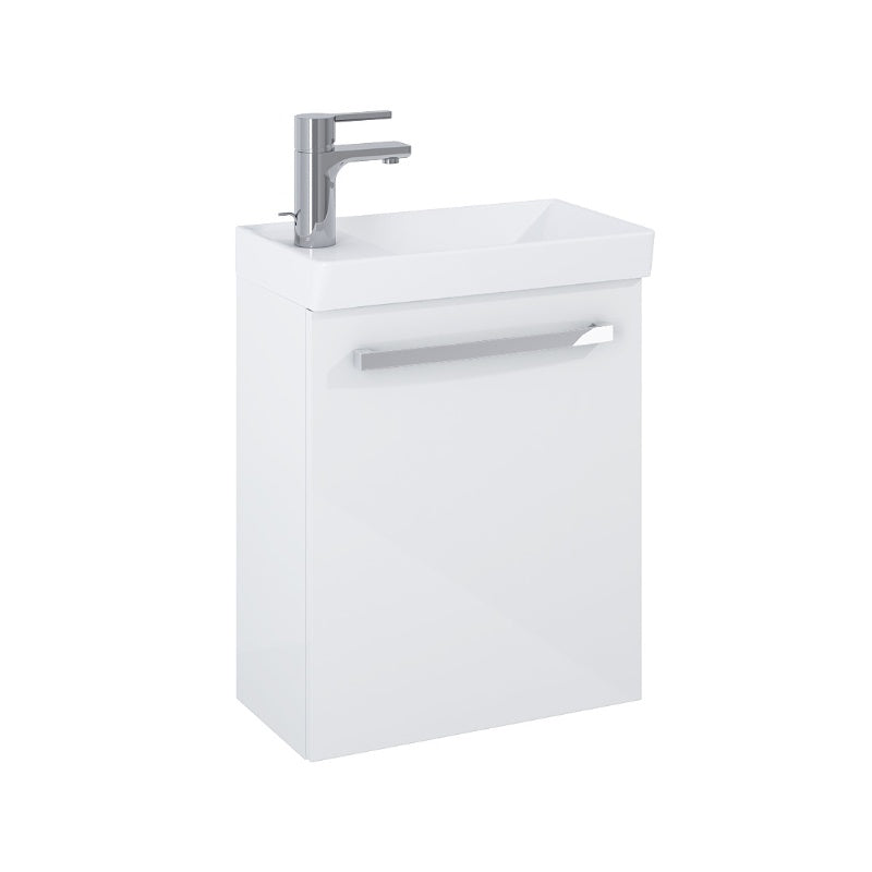 Aqua Aquatrend 455mm Wall Hung Base Unit & Basin - All Colours