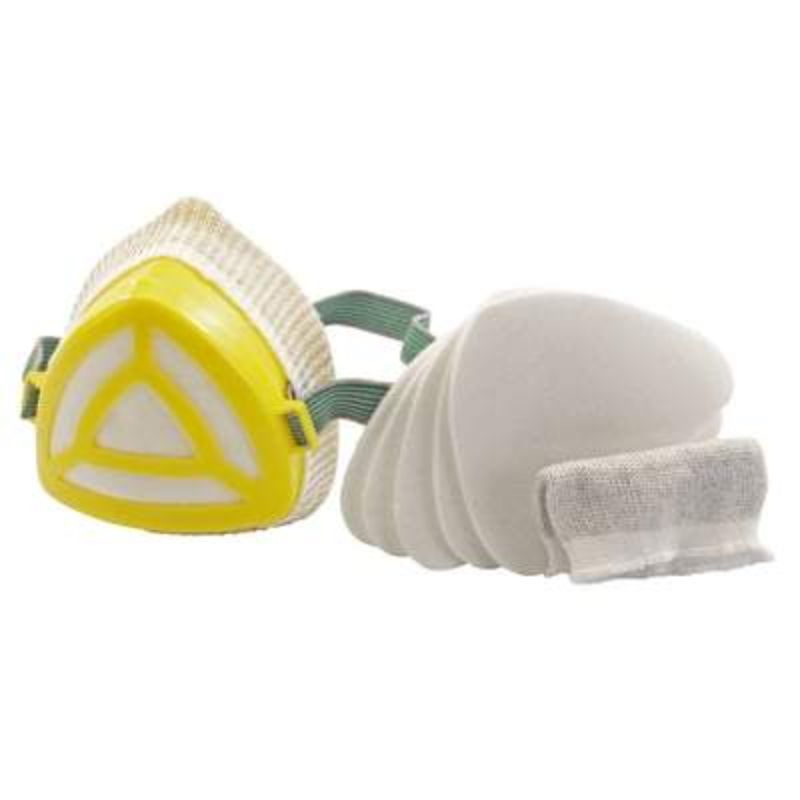 Draper Comfort Dust Mask and 5 Filters