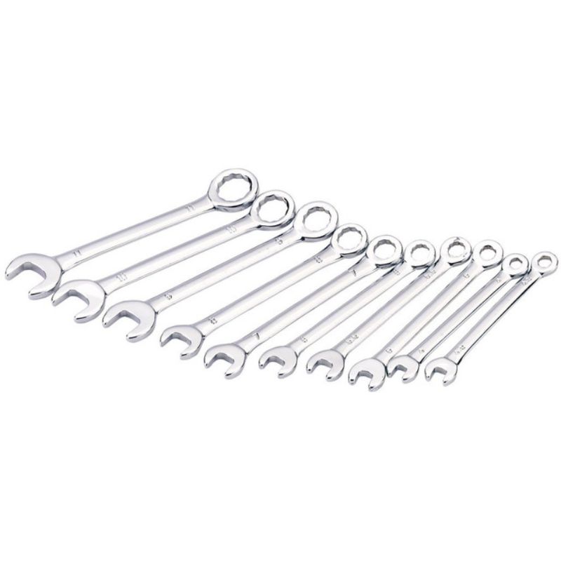 Draper Metric Midget Combination Spanner Set - (10 Pieces)