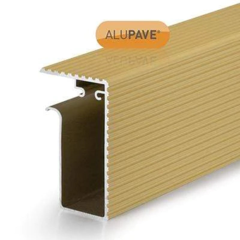 Alupave Fireproof Flat Roof & Decking Side Gutter - All Options