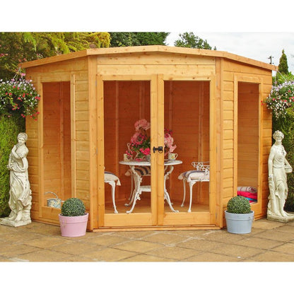 Shire Barclay Shiplap Corner Summerhouse - All Sizes