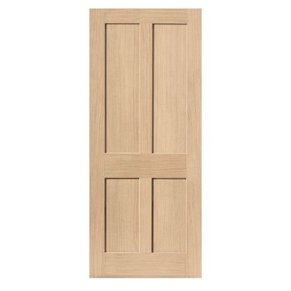 JB Kind Oak Rushmore Internal Fire Door Unfinished 1981 X 686 X 44mm