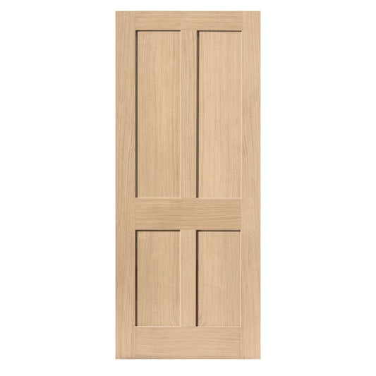 JB Kind Oak Rushmore Internal Fire Door Unfinished 1981 X 686 X 44mm