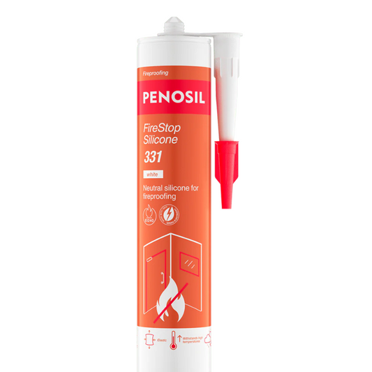 Penosil FireStop Silicone 331 - White x 300ml (Box of 24)