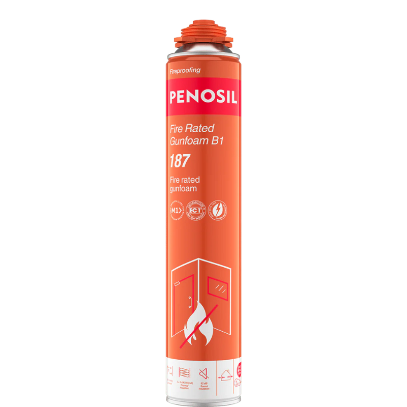 Penosil Fire Rated GunFoam B1 187 - Red x 750ml