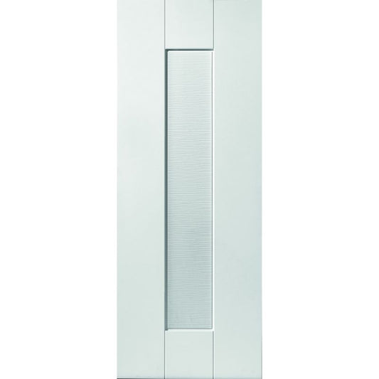 JB Kind Axis Ripple White Primed Internal Door - 1981x610x35mm