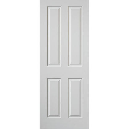 JB Kind White Textured 4 Moulded Panel Canterbury Internal Fire Door 1981 X 610 X 44mm