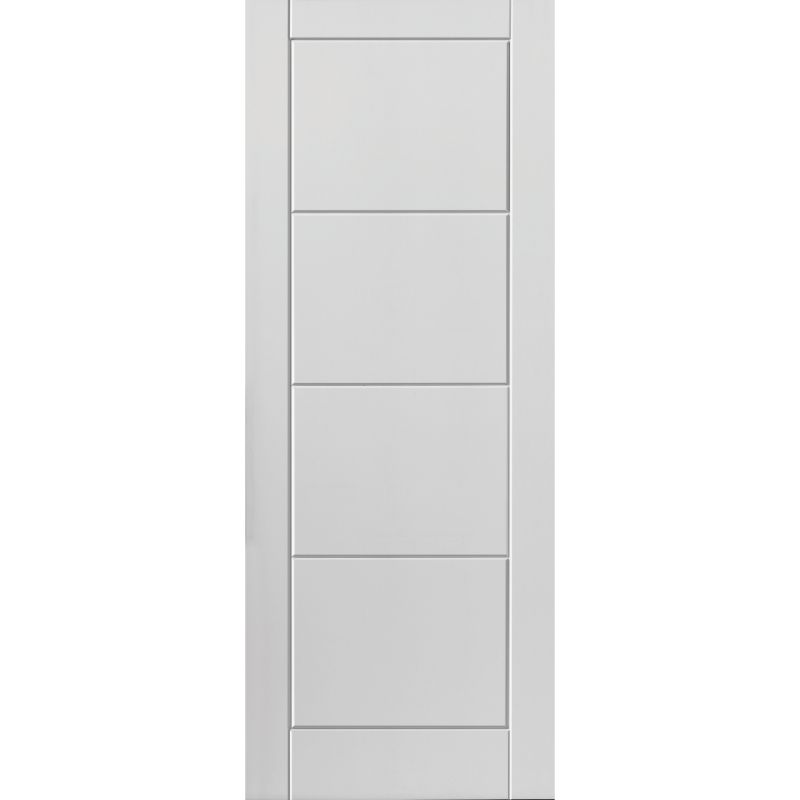 JB Kind White Primed Moulded Panel Quattro 1981 X 686 X 35mm