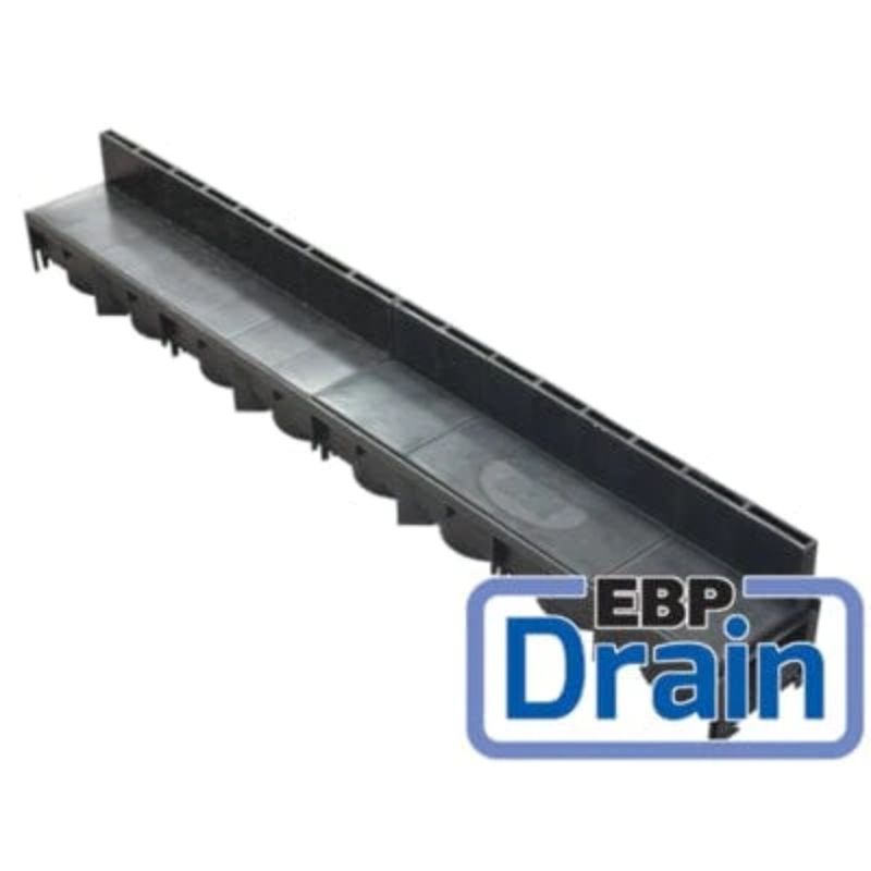 EBP-Domestic Drainage Channel w/Pave Slot Polypropylene Grating x 1m 